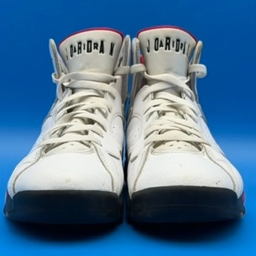 Jordan 7 Retro Cardinal White Red Gold CU9307-106 Size 10.5 12W